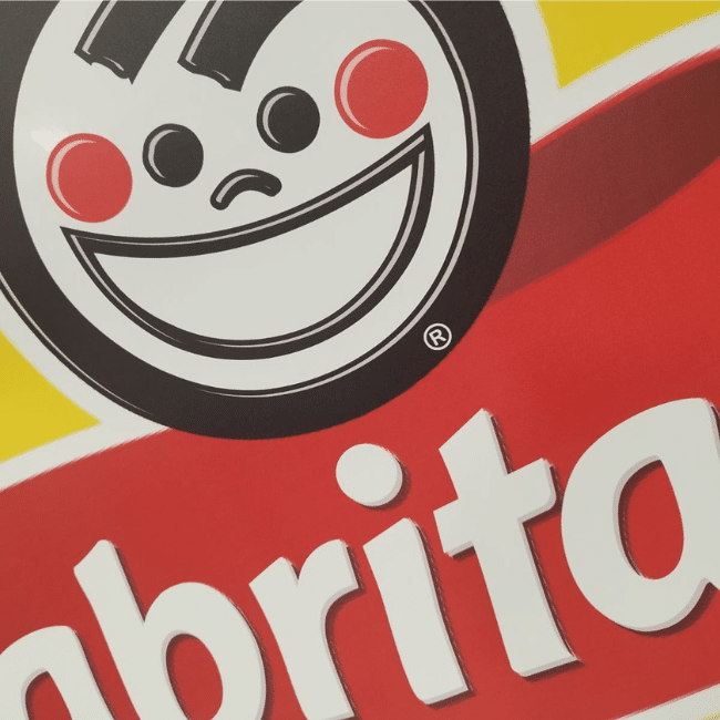 impresion digital en gran formato de la marca sabritas